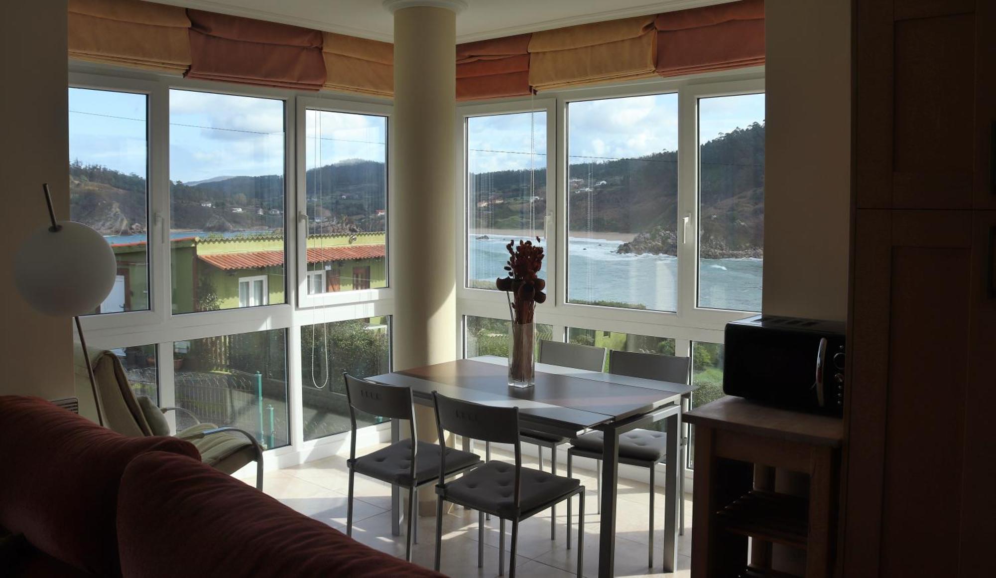 Ferienwohnung Vistas Al Mar O O Porto de Espasante Exterior foto