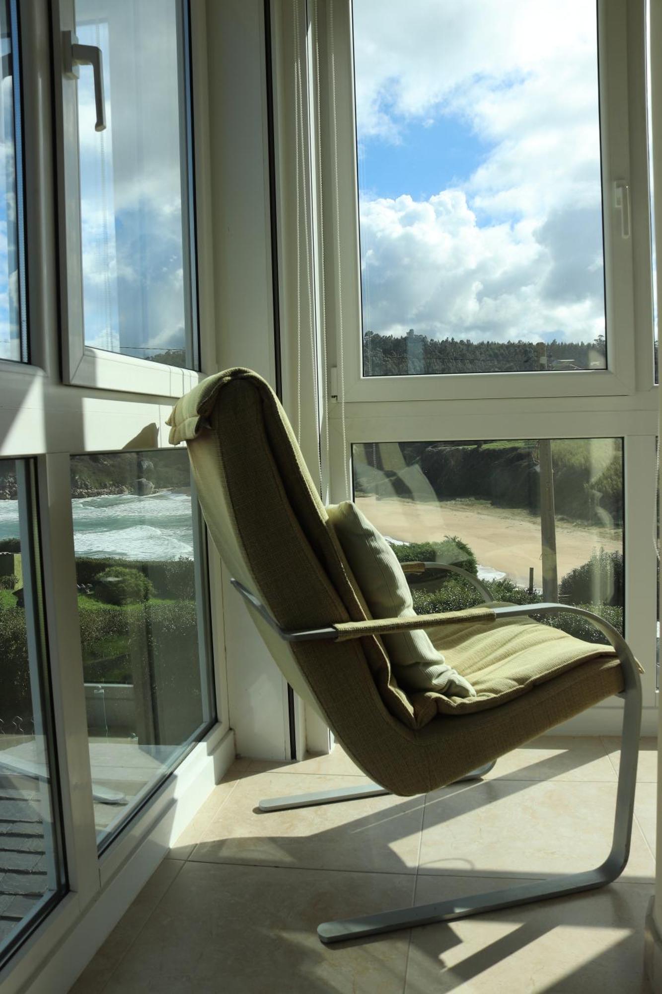 Ferienwohnung Vistas Al Mar O O Porto de Espasante Exterior foto